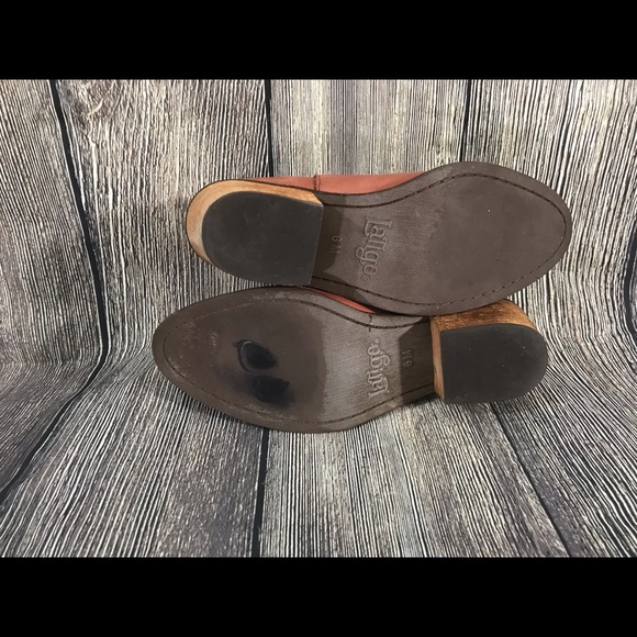 Anthropologie Latigo Leather Braided Ankle Booties - Picture 8 of 8